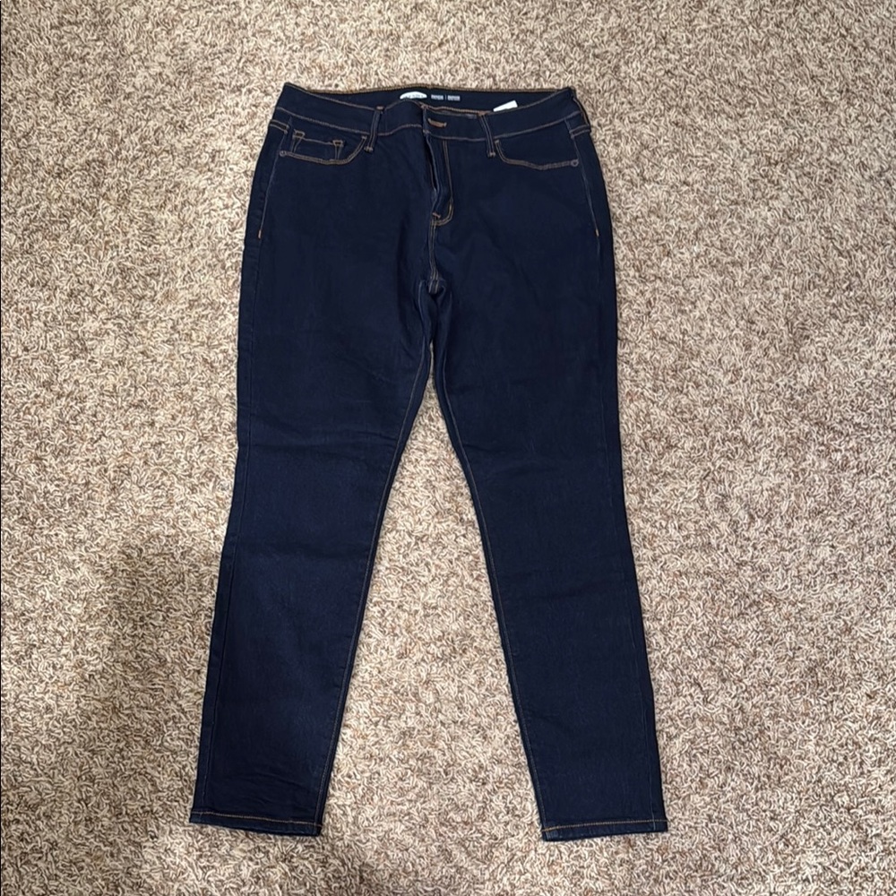 Old Navy Blue Skinny Jeans Timeless Fit